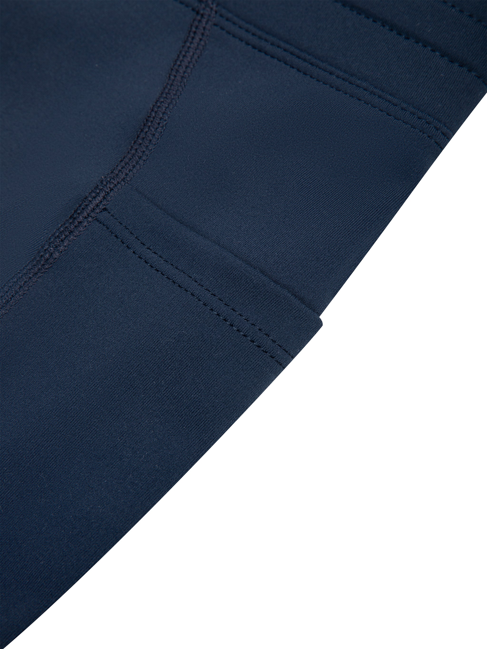 Women's High Rise Color Block Yoga Shorts fabric detail view 3