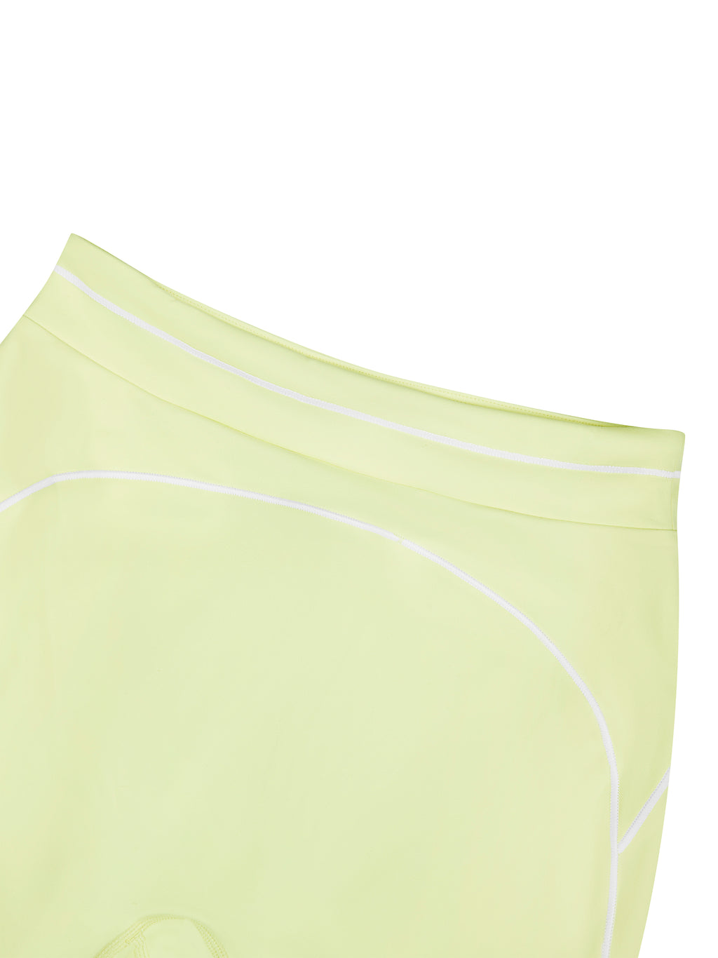 Women's High Rise Topstitching Leggings fabric detail view 1