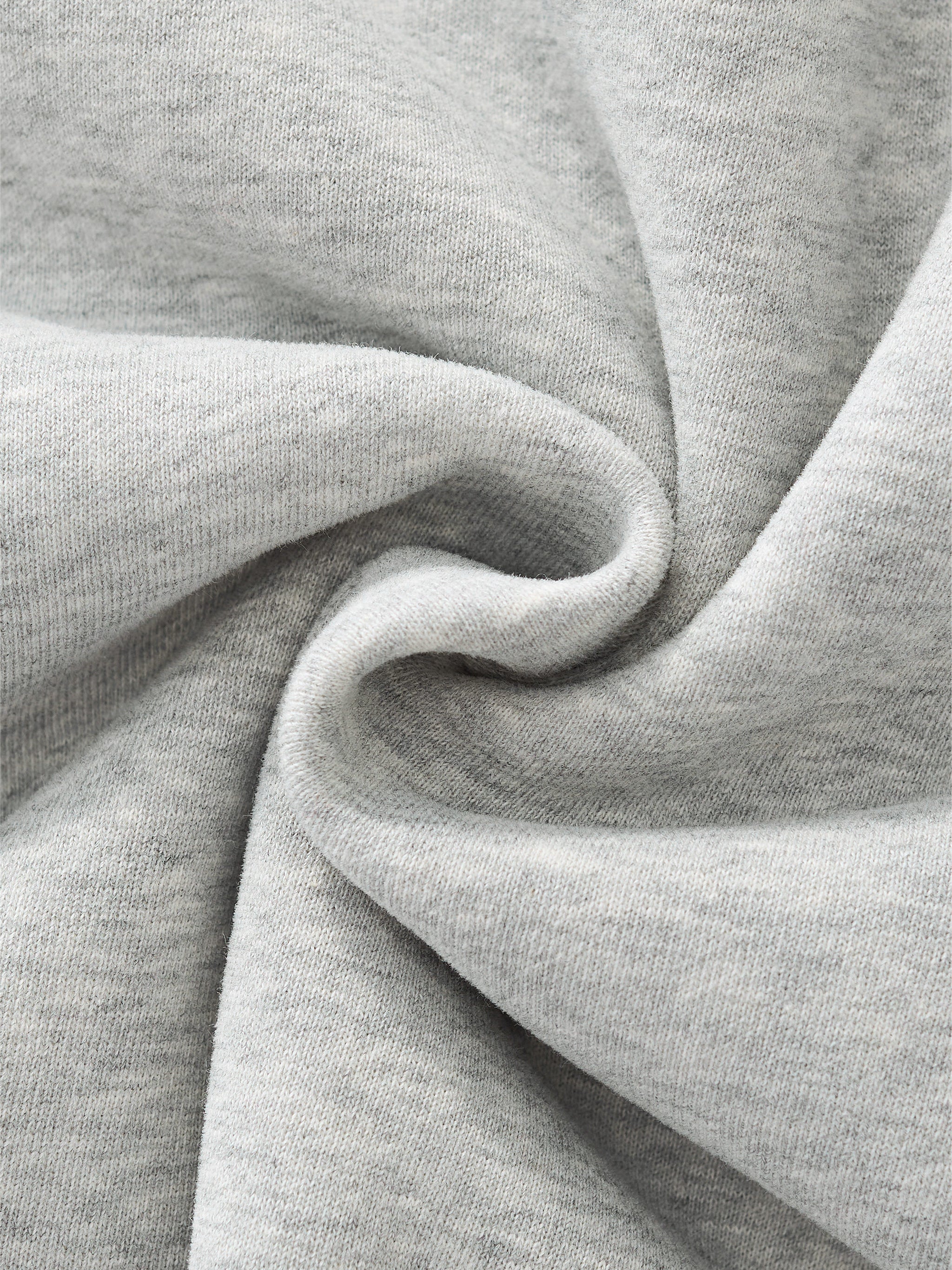 Women’s Mock Neck Crewneck Sweatshirt fabric detail view 5