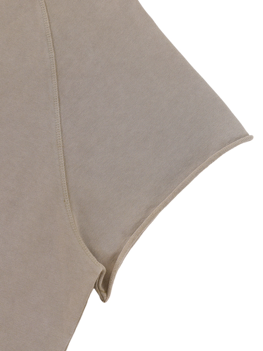 Unisex Vintage Wash Raw Edge T-Shirt fabric detail view 3