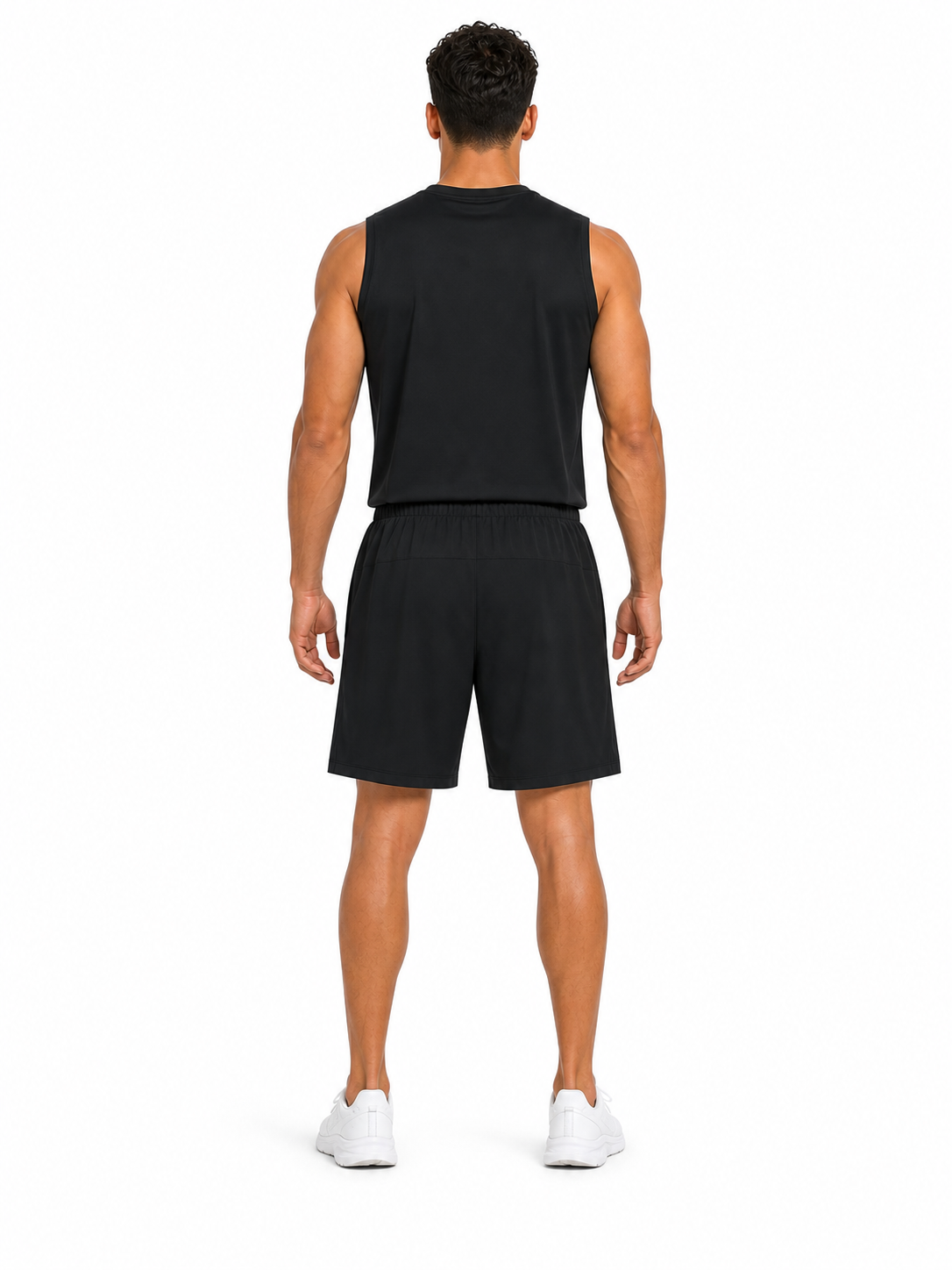 Men’s Loose Fit Performance Shorts back model view