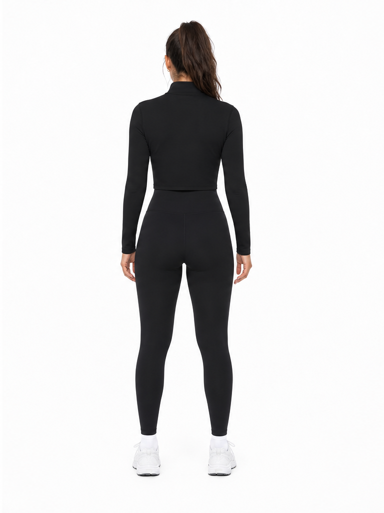 Women’s Full-Zip Sports Jacket back model view
