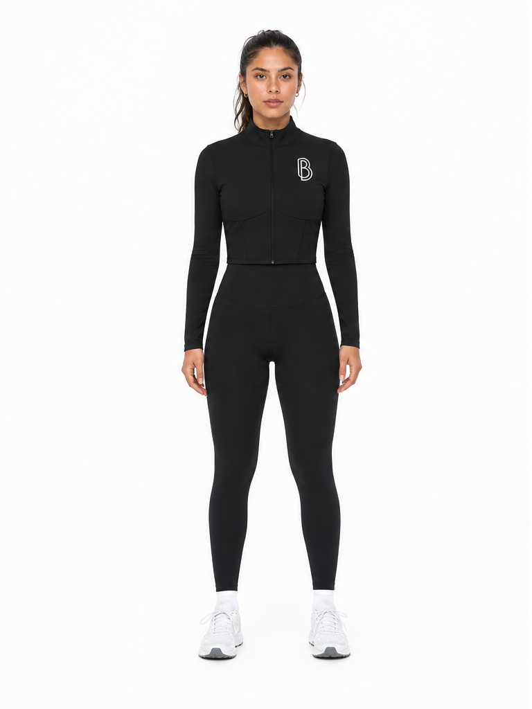 Women’s Full-Zip Sports Jacket front model view