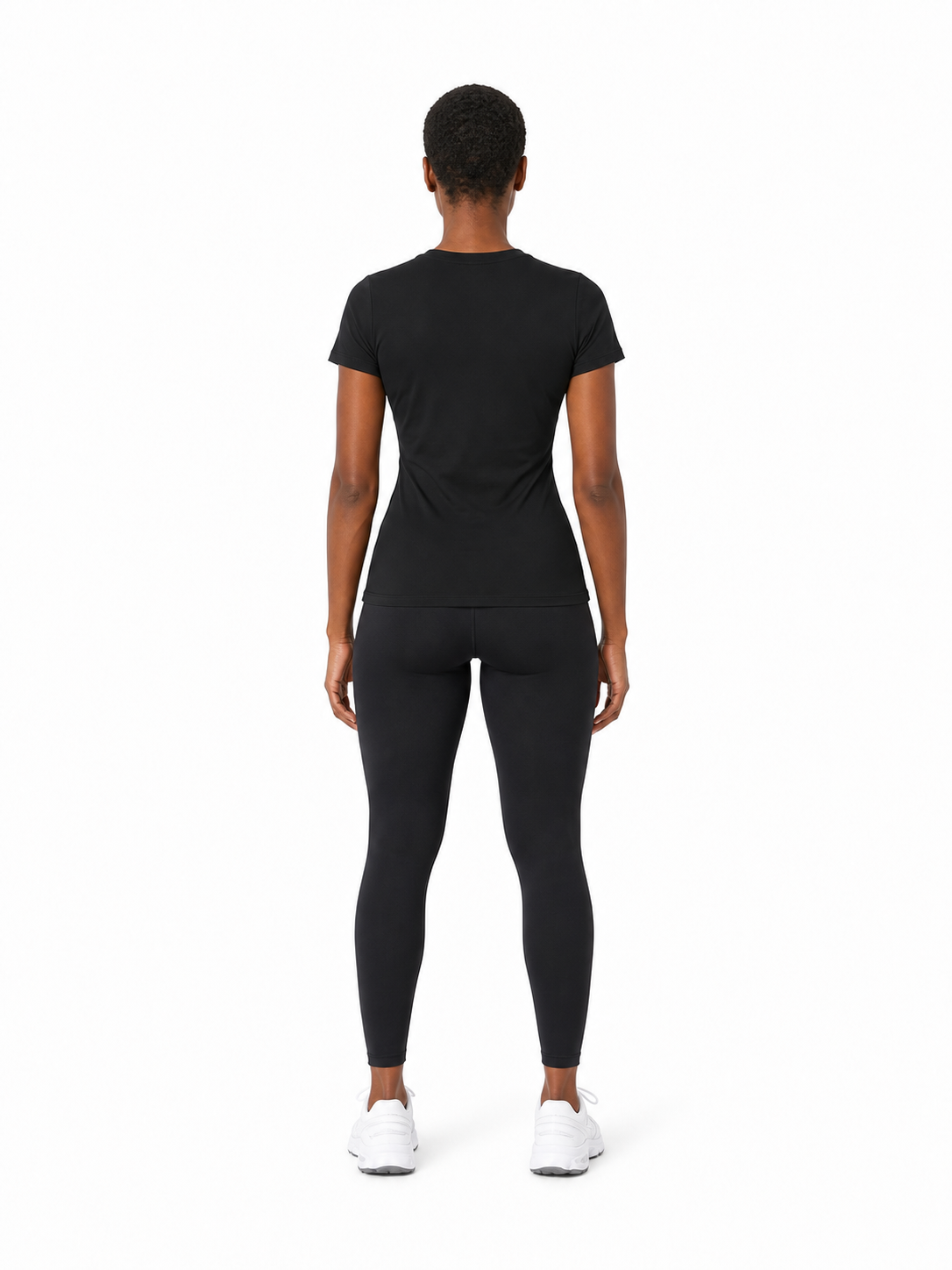 Women’s Slim Fit Performance T-Shirt back model view