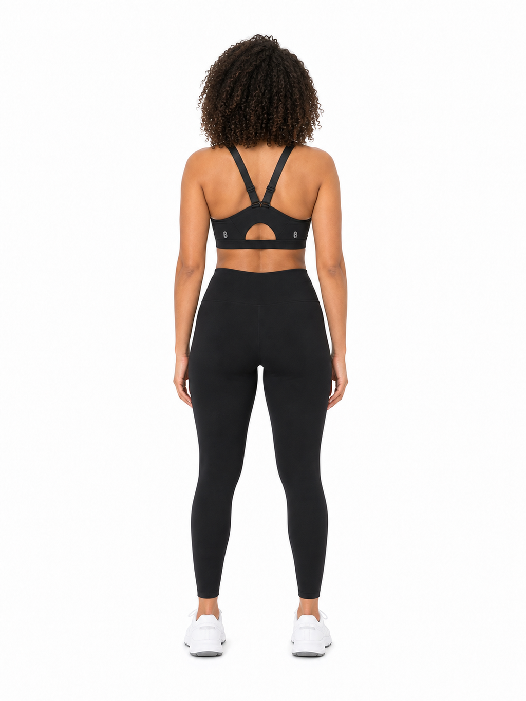 Women’s Yoga Sports Bra back model view