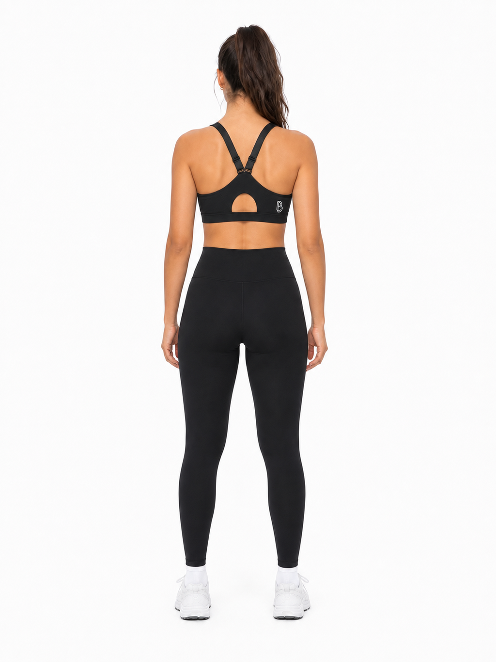Women’s Yoga Sports Bra back model view